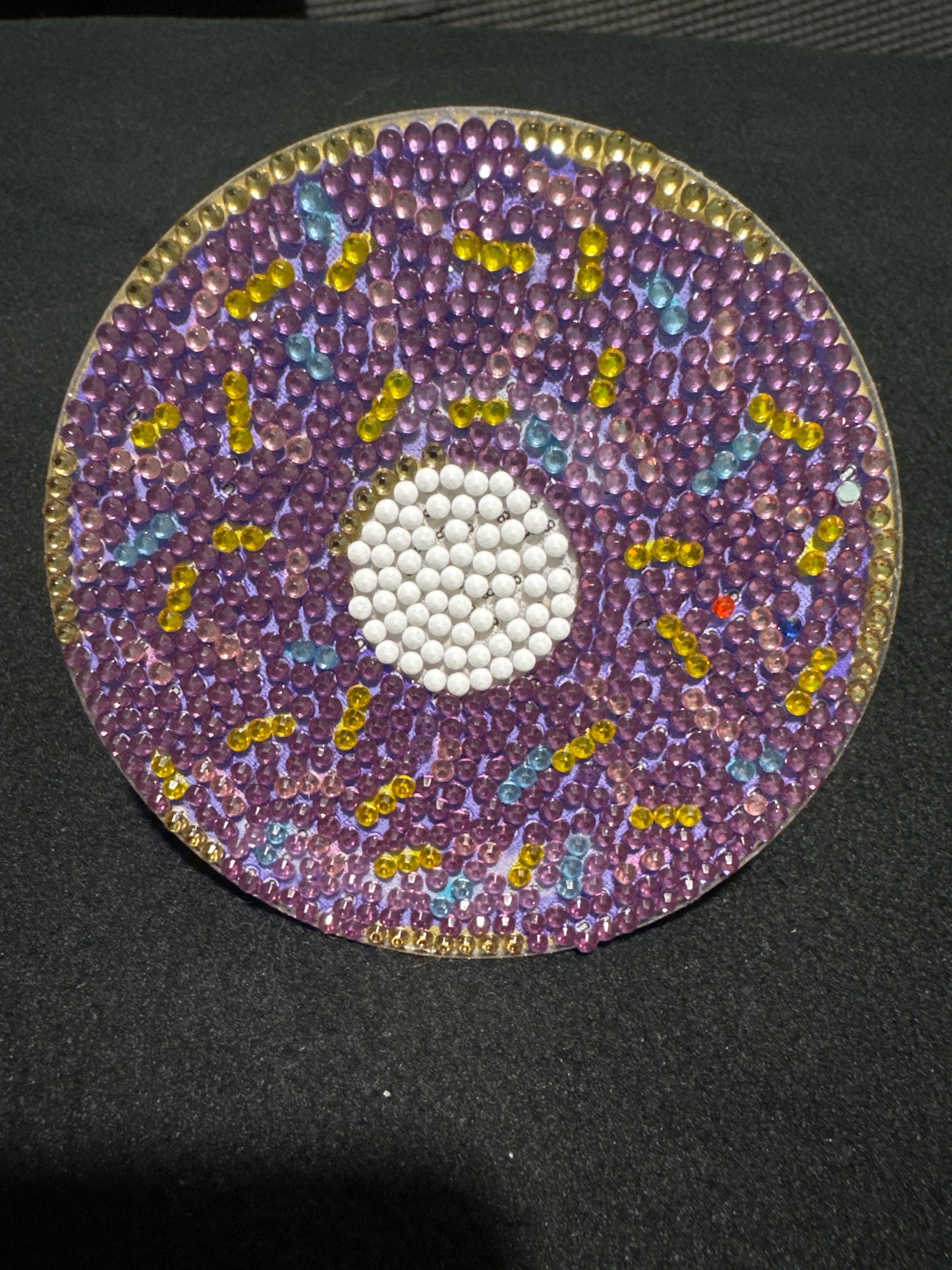 Donut coasters