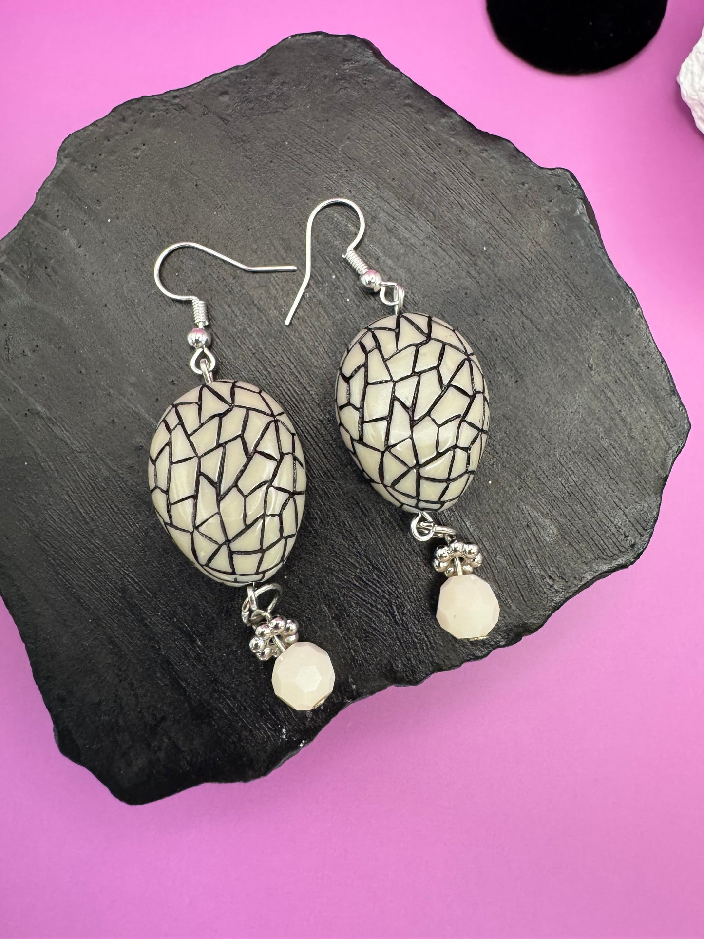Hot air balloon earrings