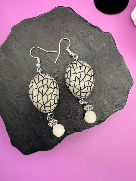Hot air balloon earrings