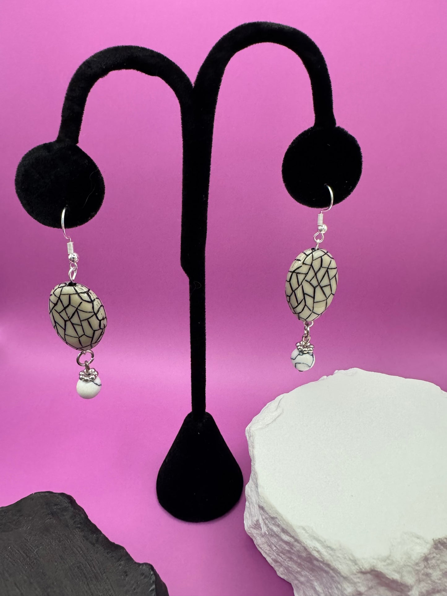 Hot air balloon earrings