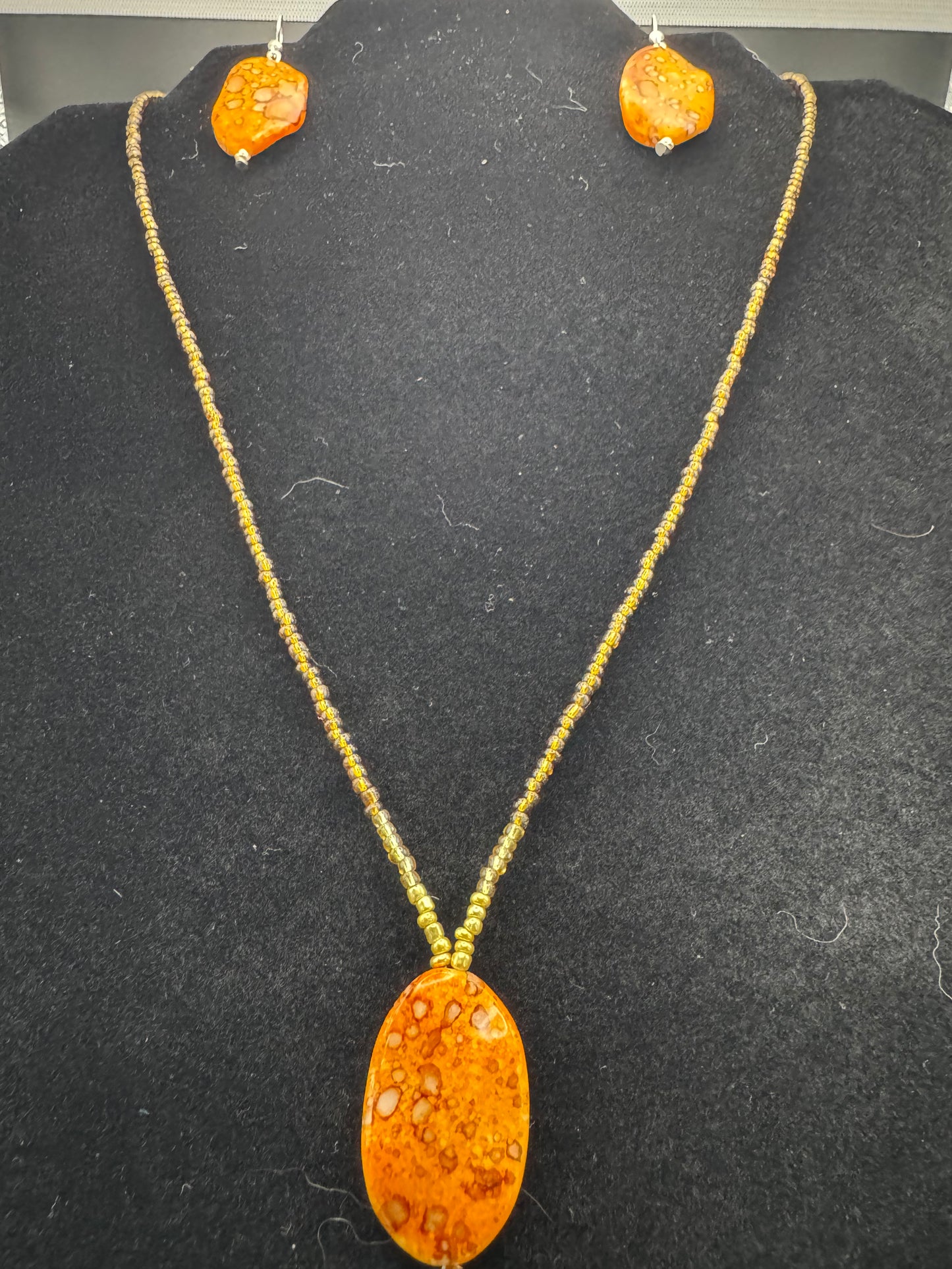 Orange spot