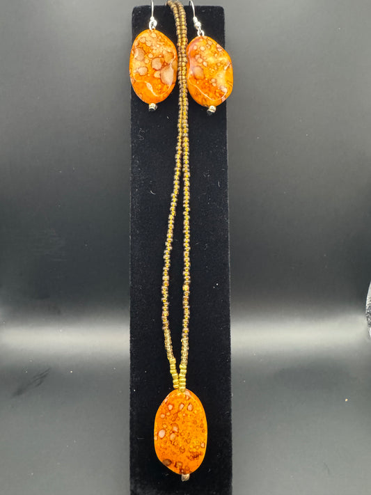 Orange spot