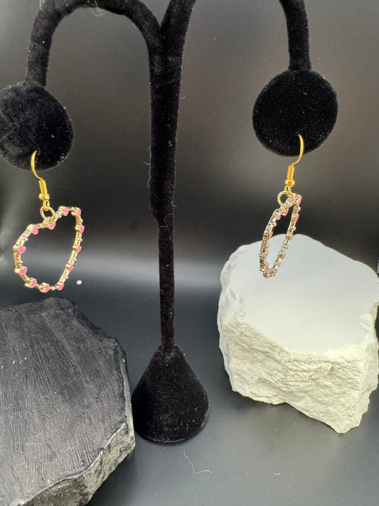 Heart earrings
