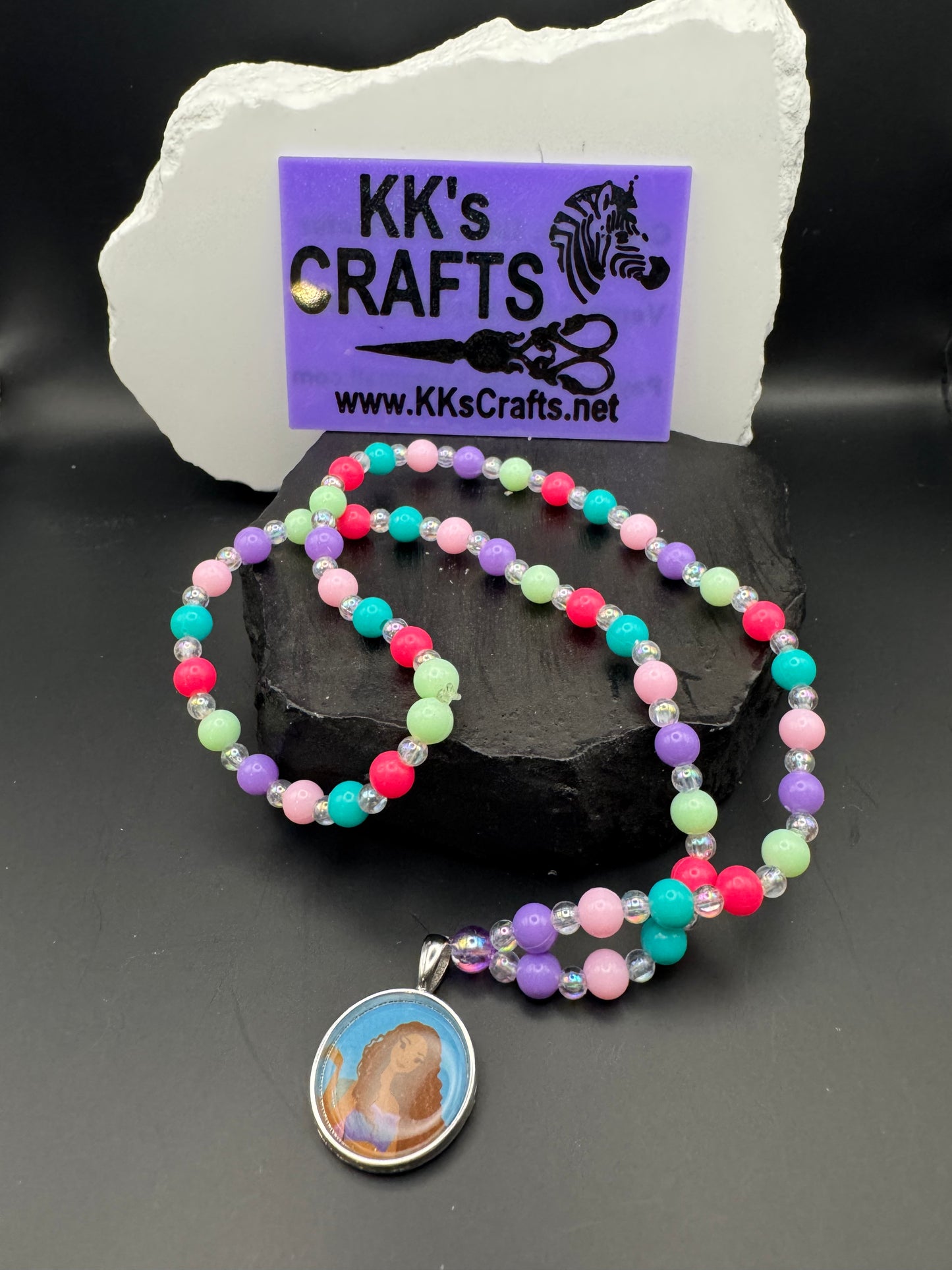 Kids, little mermaid bracelet, and necklaces ￼